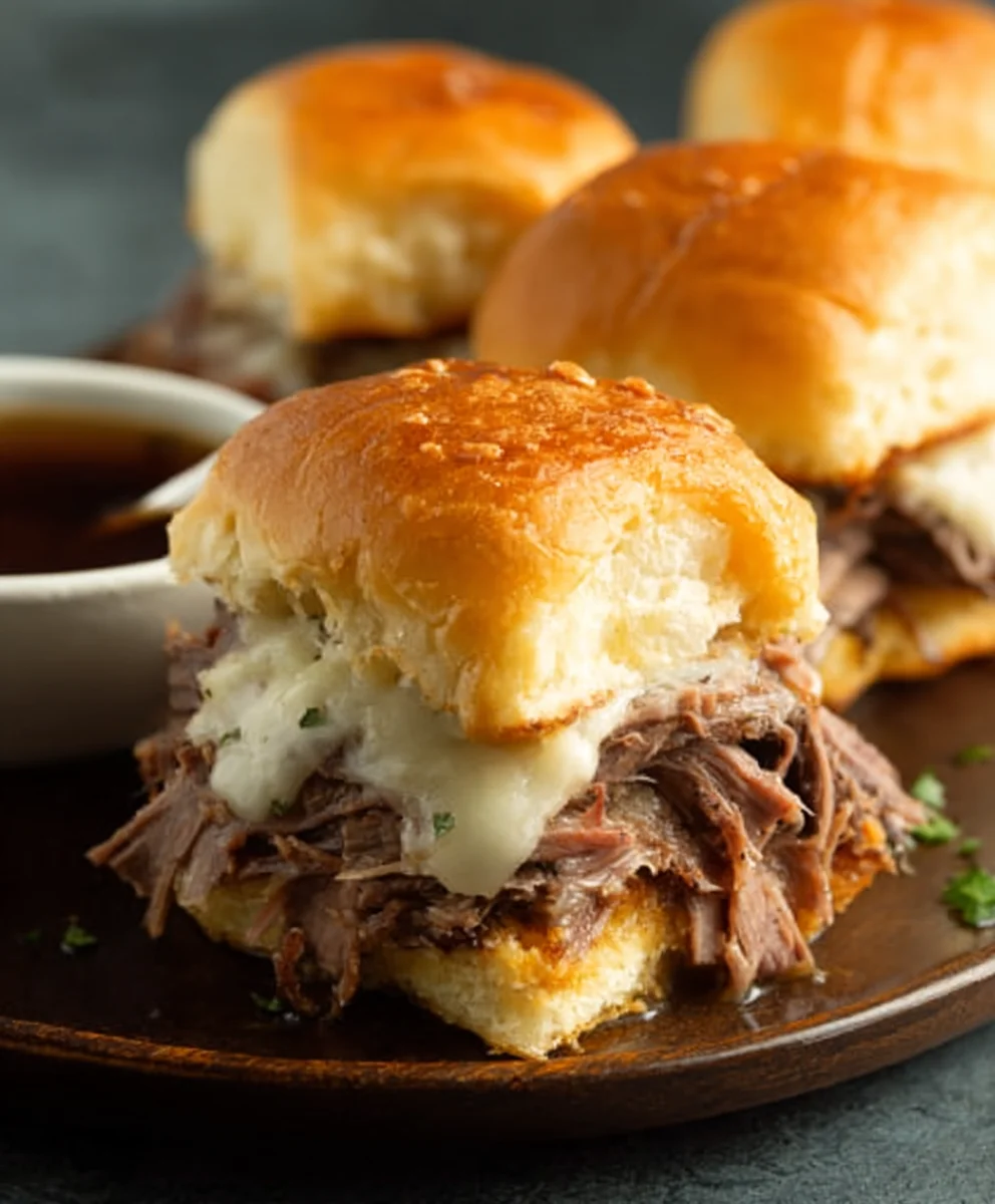 Easy Beef French Dip Sliders - Flavorful Bites