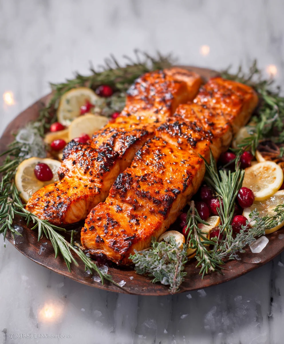 Festive Christmas Salmon Recipe-Easy & Delicious