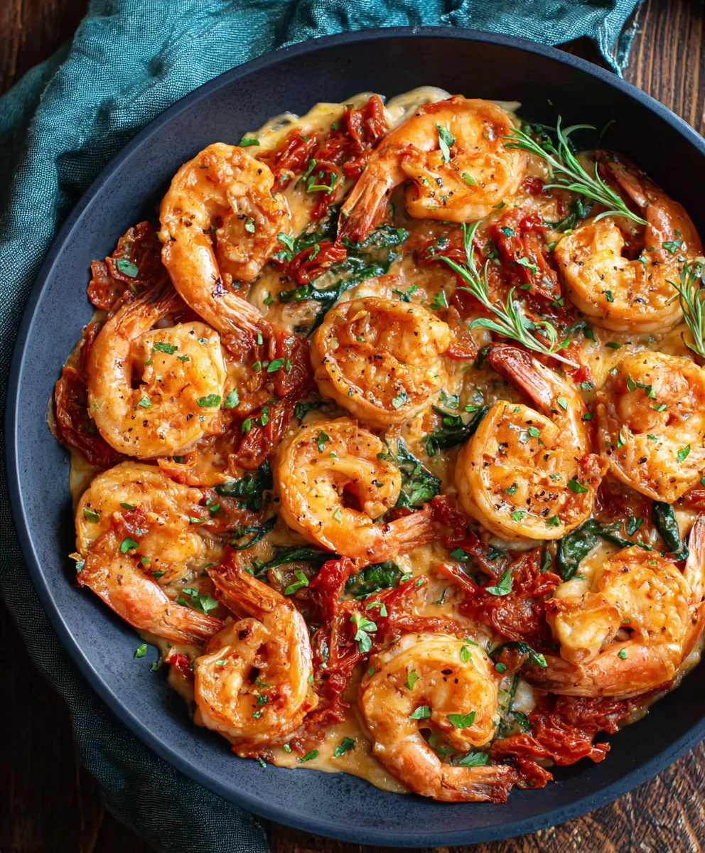 Tuscan Shrimp One-Pan Dinner Easy 30-Minute Meal