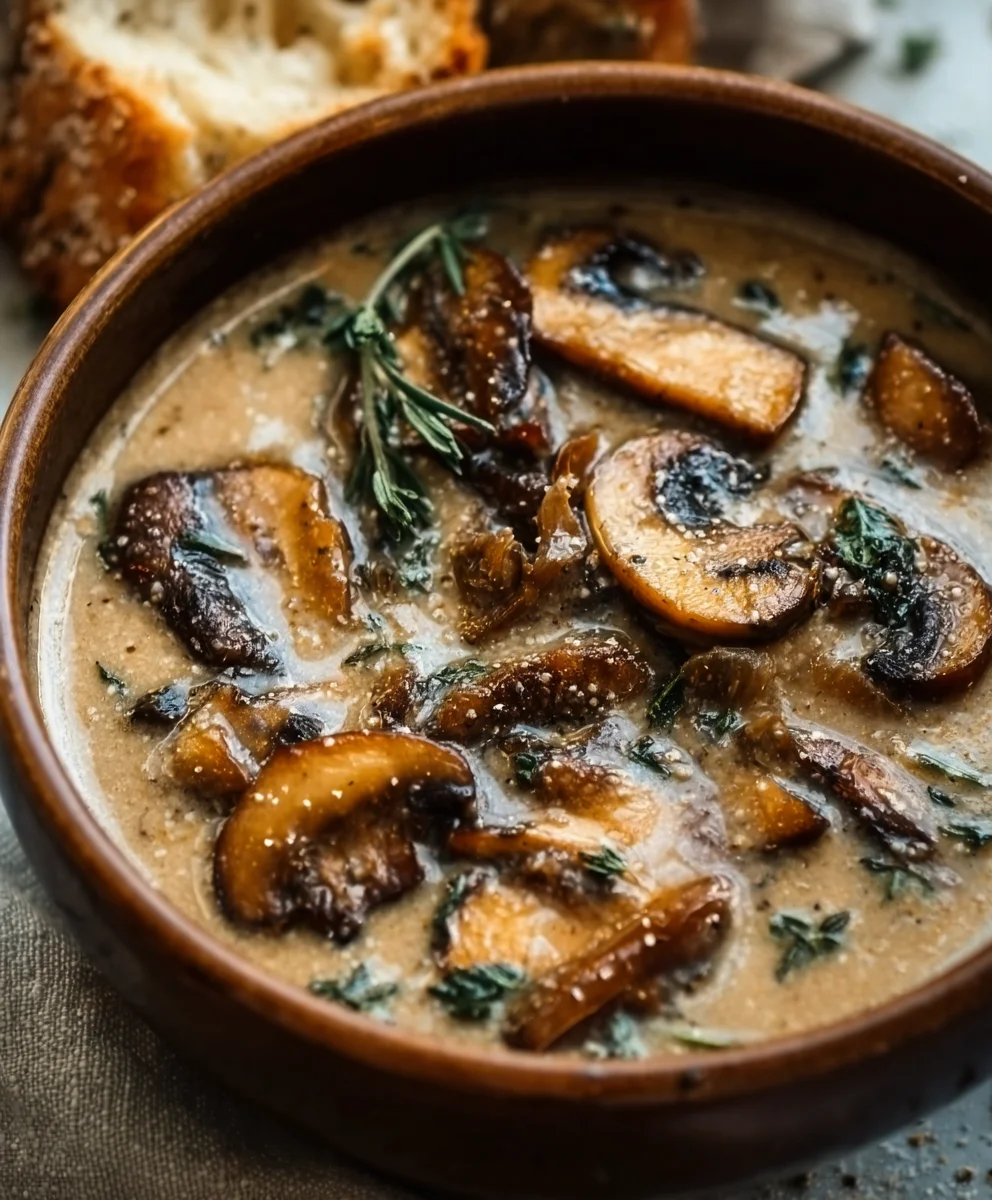 Wild Mushroom Soup with Caramelized Onion Non-Non-Non-Alcoholic Alternativeic Non-Alcoholic Ale