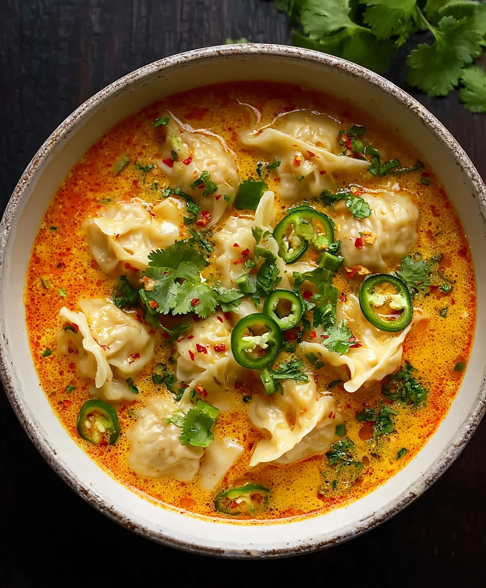 Flavorful Beef Curry Dumpling Soup - Easy Recipe