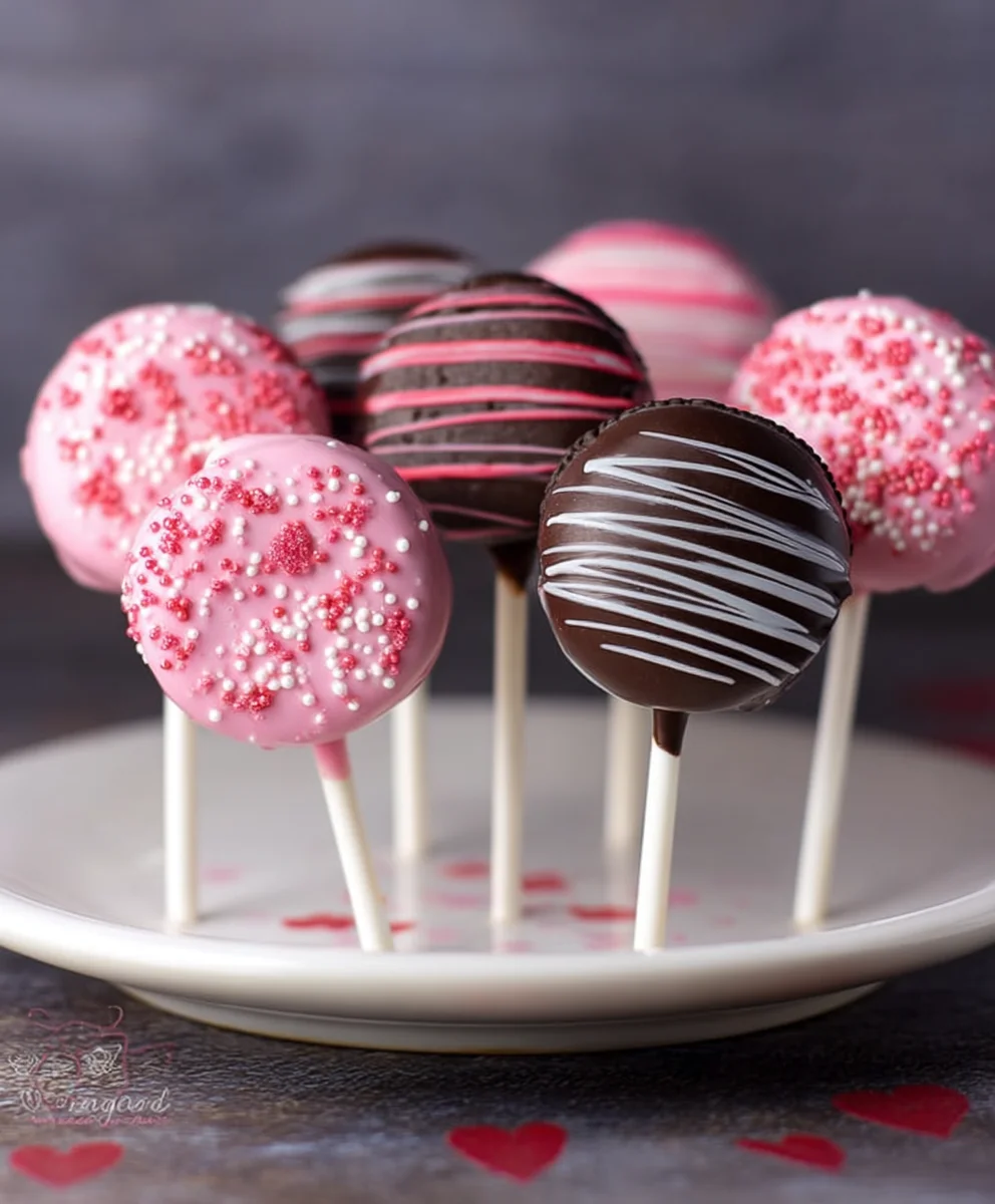 Vnon-alcoholic alentine's Oreo Pops-Non-Non-Non-Alcoholic Alternativeic Delight