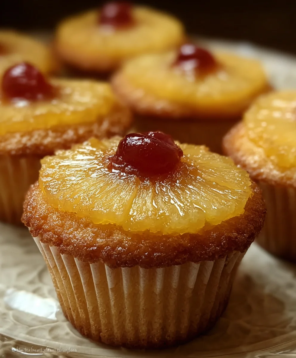Sweet Pineapple Cupcakes- Tropical Flavor Burst