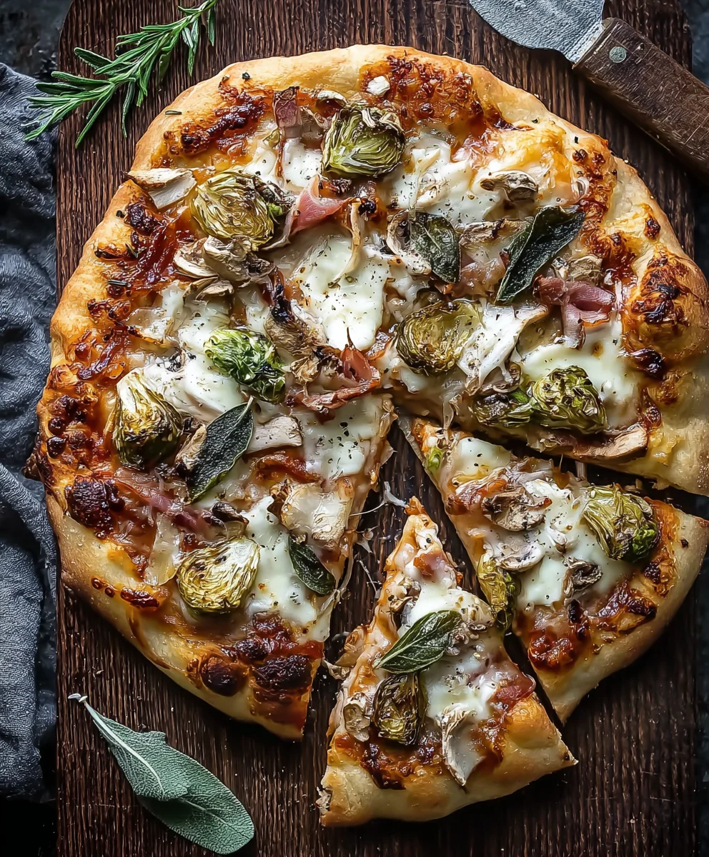 Savory Beef Autumn Pizza - Fall Flavors Galore