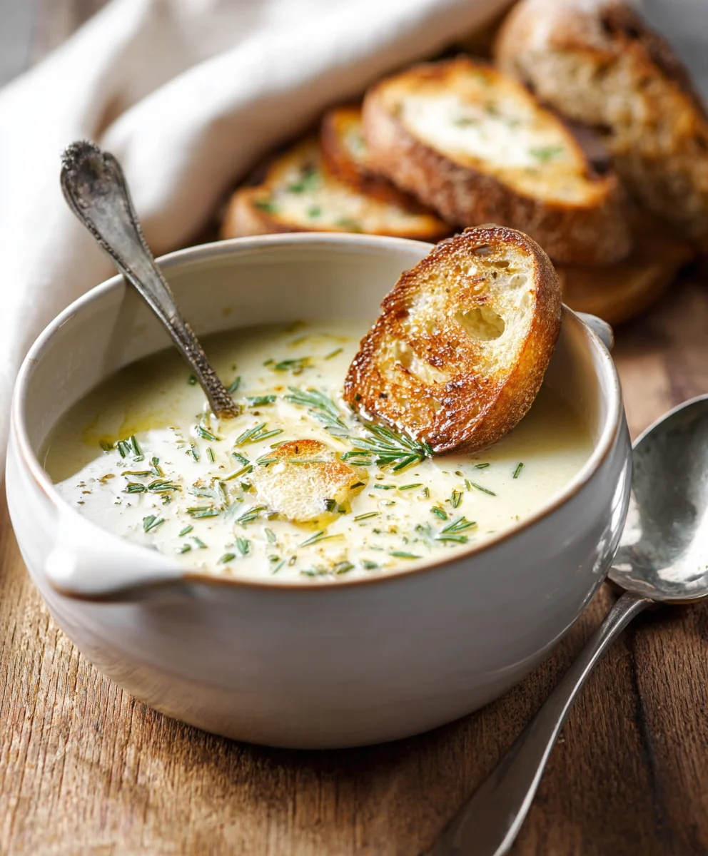 Authentic French Garlic Soup - Rich & Comforting Recipe