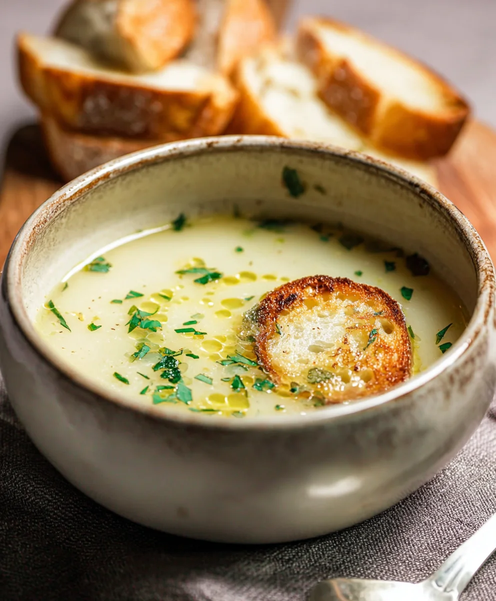 Authentic French Garlic Soup - Rich & Comforting Recipe