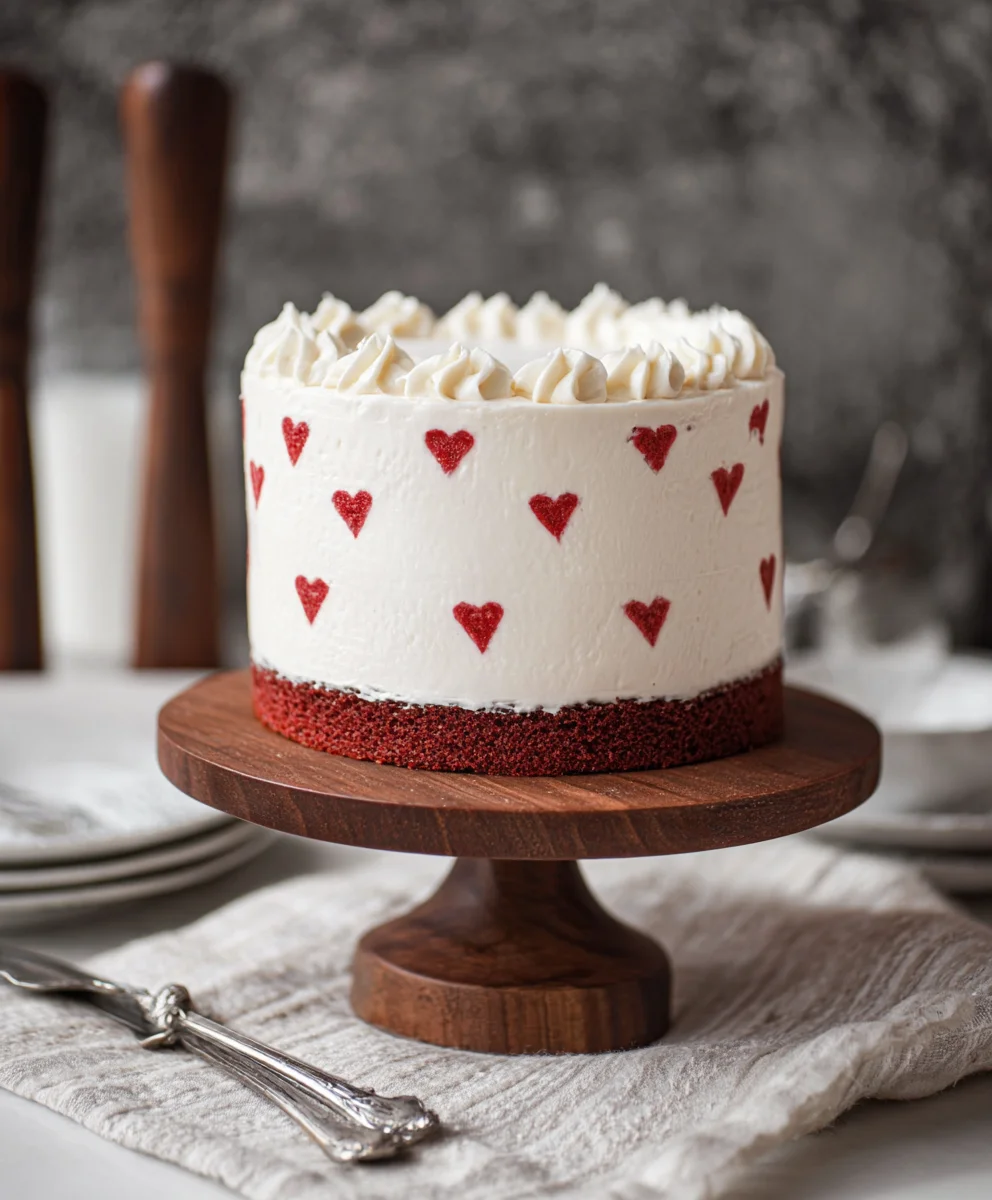 Red White Non-Non-Non-Alcoholic Alternativeic Vnon-alcoholic alentine Cake Delight