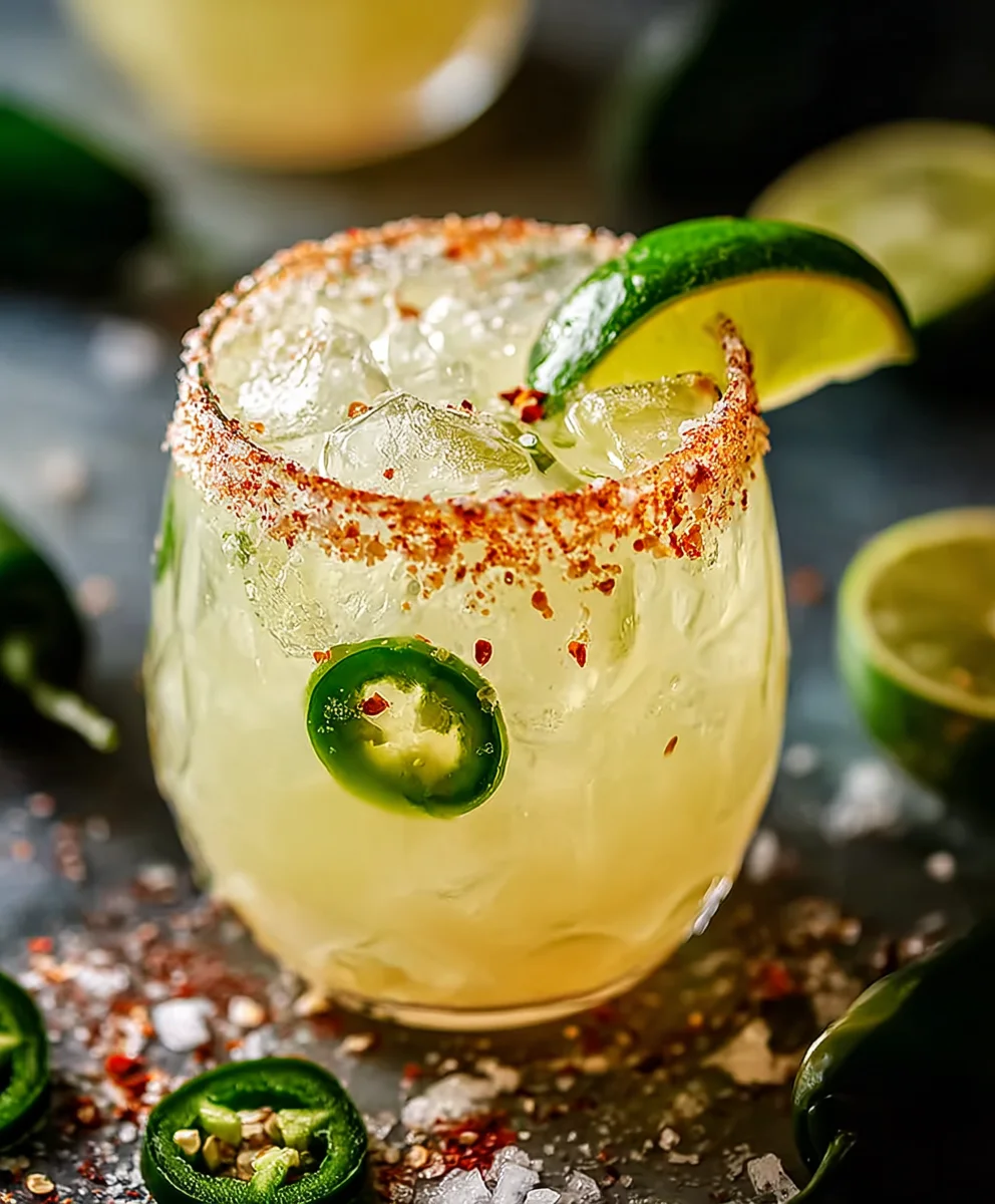 Spicy Non-Non-Non-Alcoholic Alternativeic Margarita-Fiery Twist