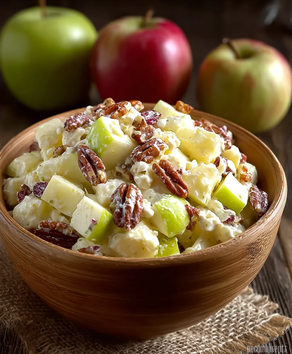 Easy Apple Salad - Fresh & Flavorful Recipe