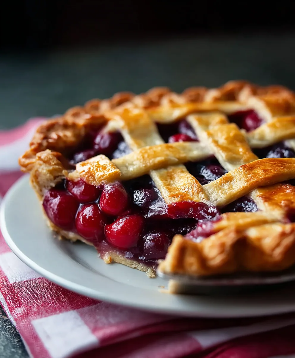 Classic Cherry Pie - The Perfect Homemade Dessert