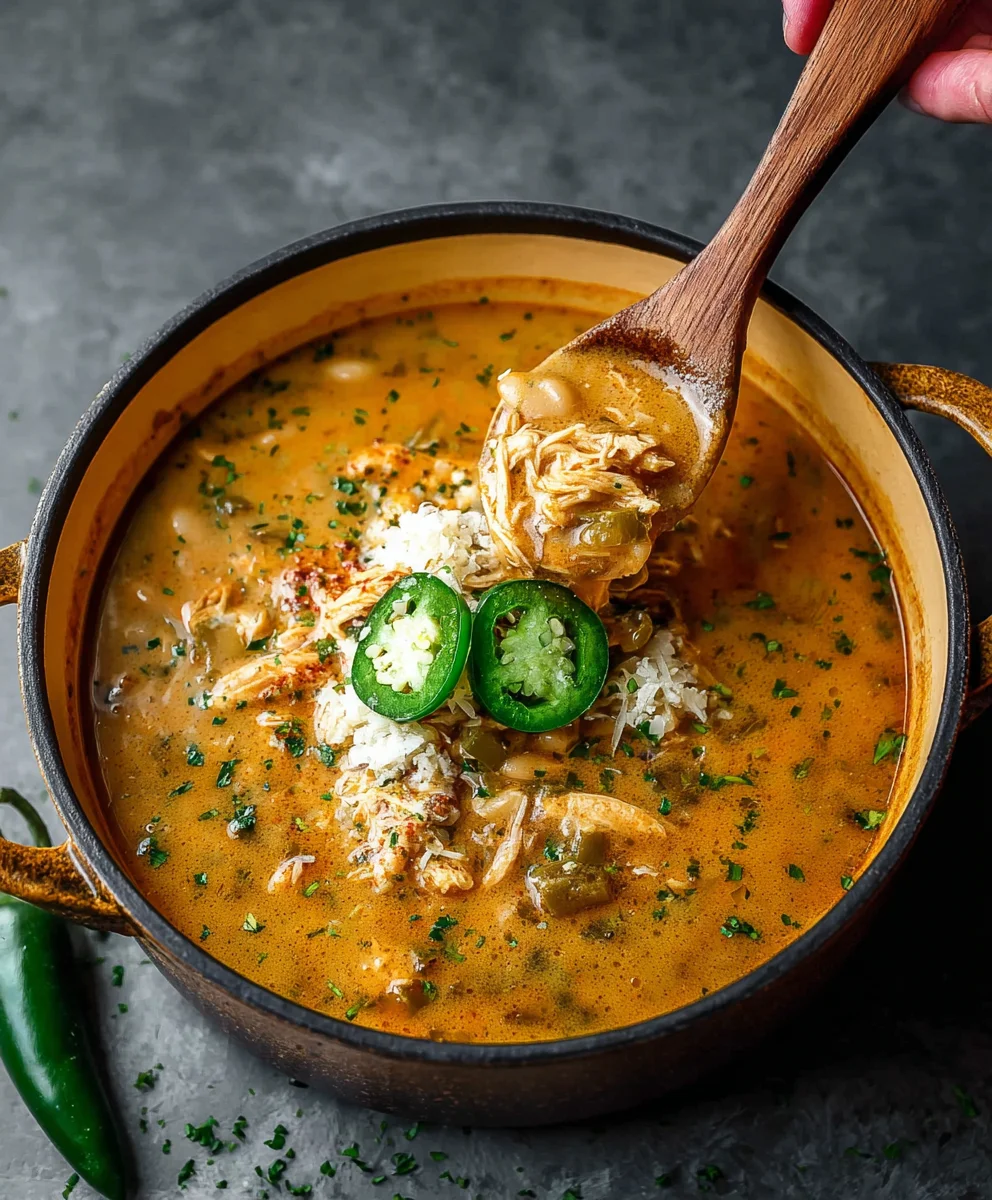 Hearty Cajun White Chicken Chili Recipe - Easy & Flavorful