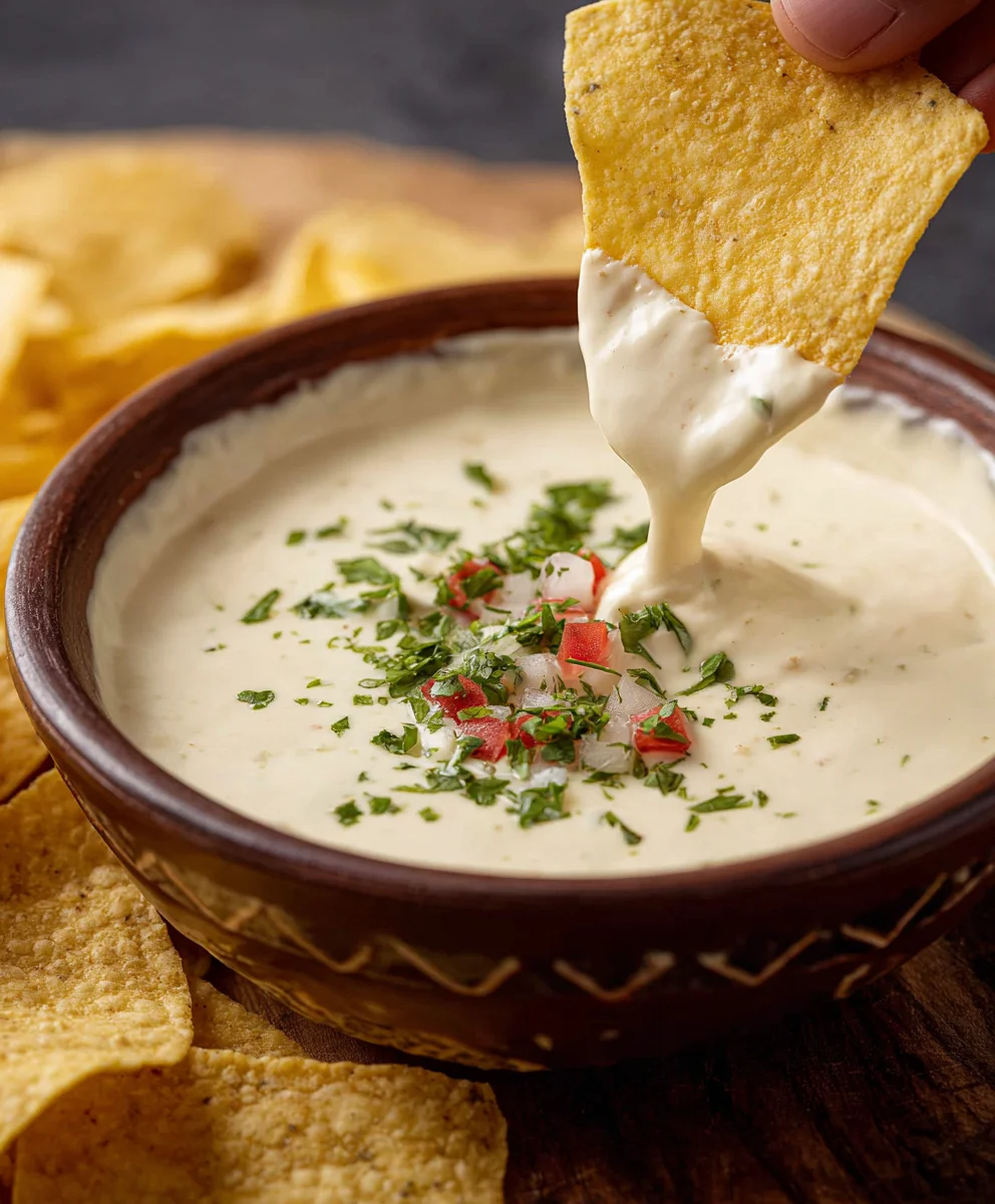Easy Queso Blanco Cheese Dip Recipe-Quick & Delicious