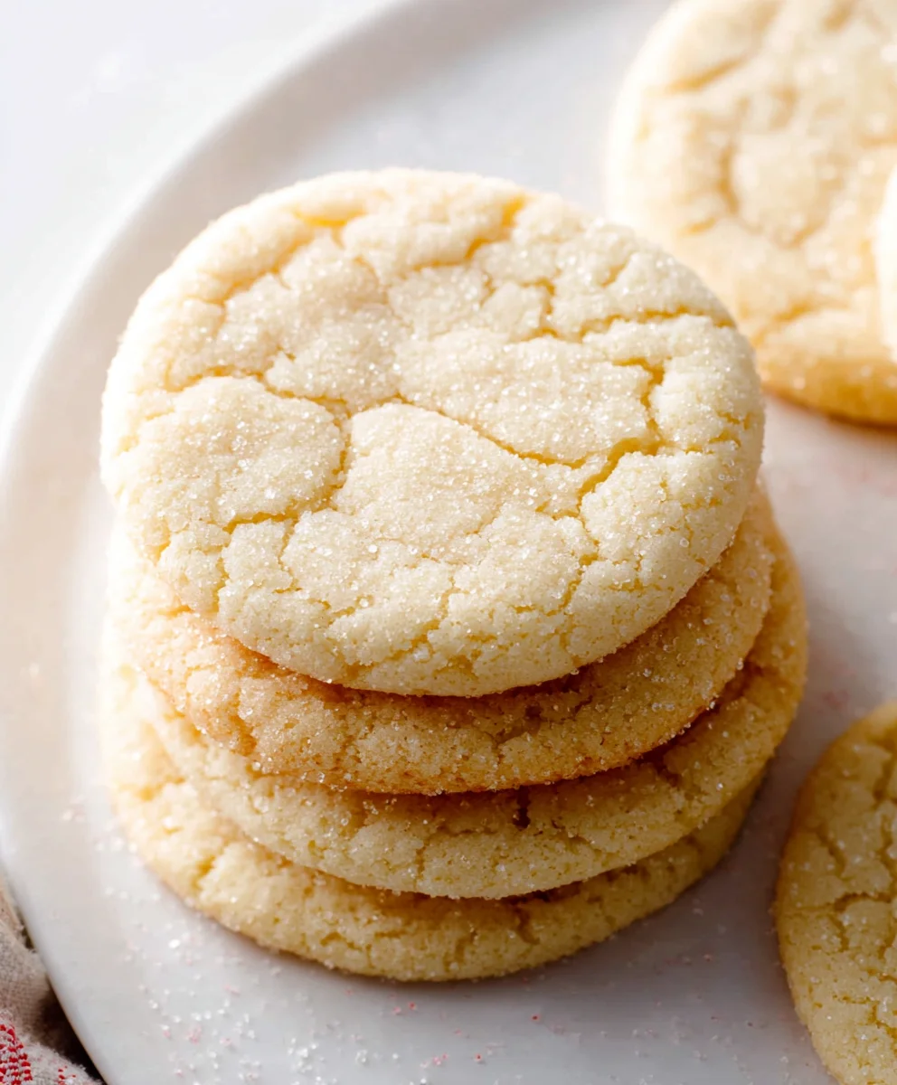 Chewy Sugar Cookies- The Perfect Soft Bake