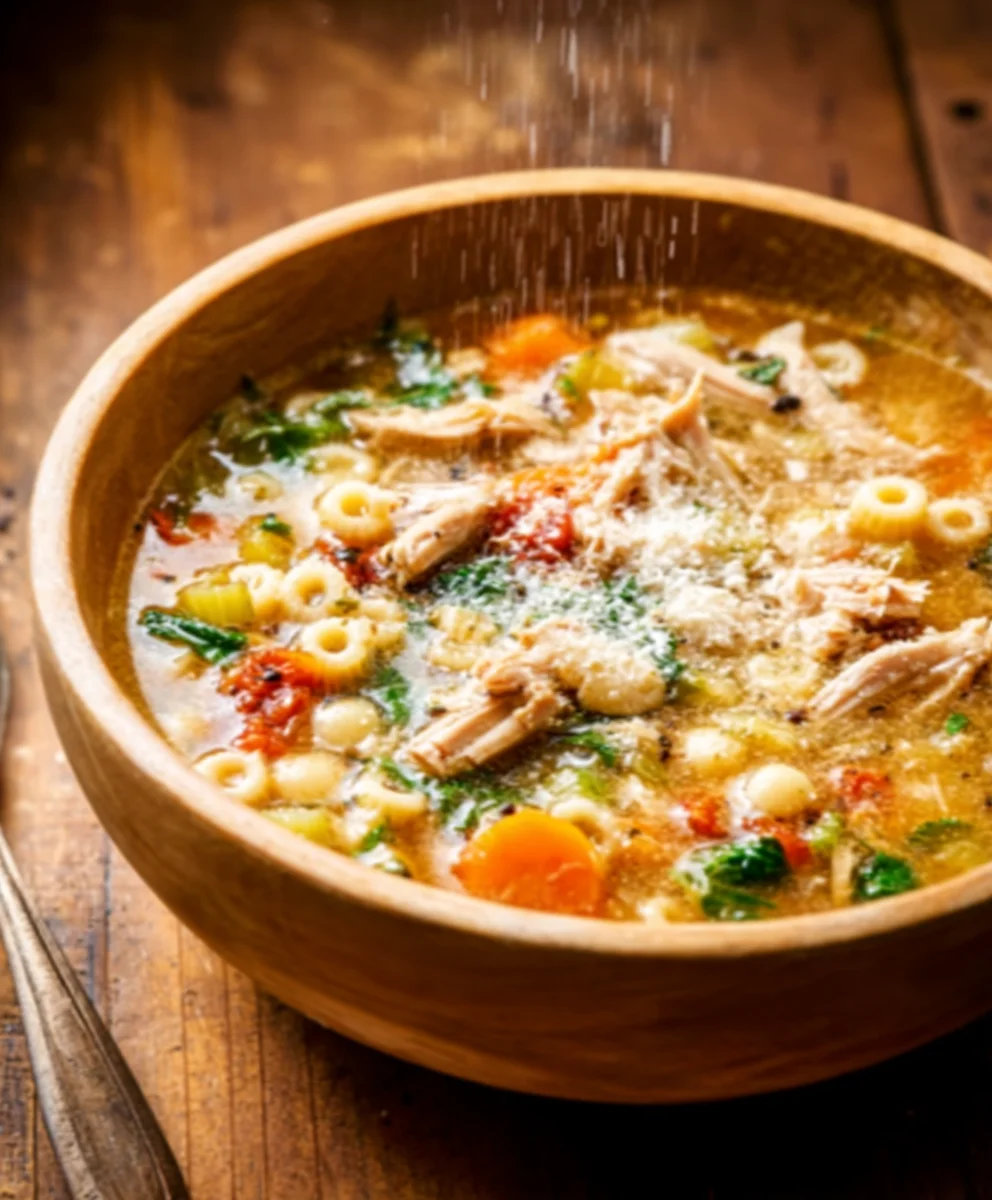 Flavorful Sicilian Chicken Soup - A Cozy Classic