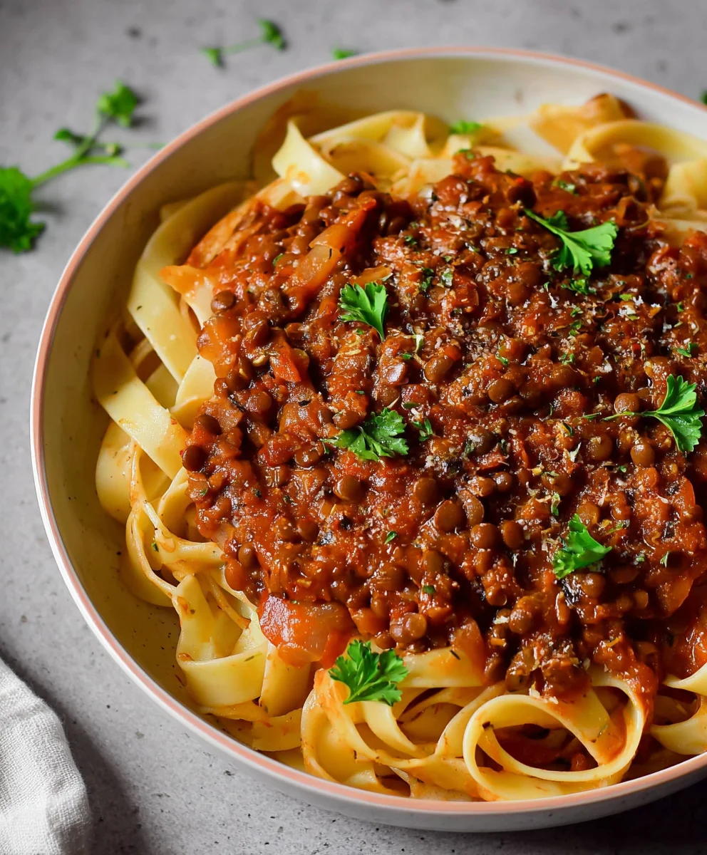 Hearty Vegan Bolognese- Rich & Flavorful Plant-Based Pasta
