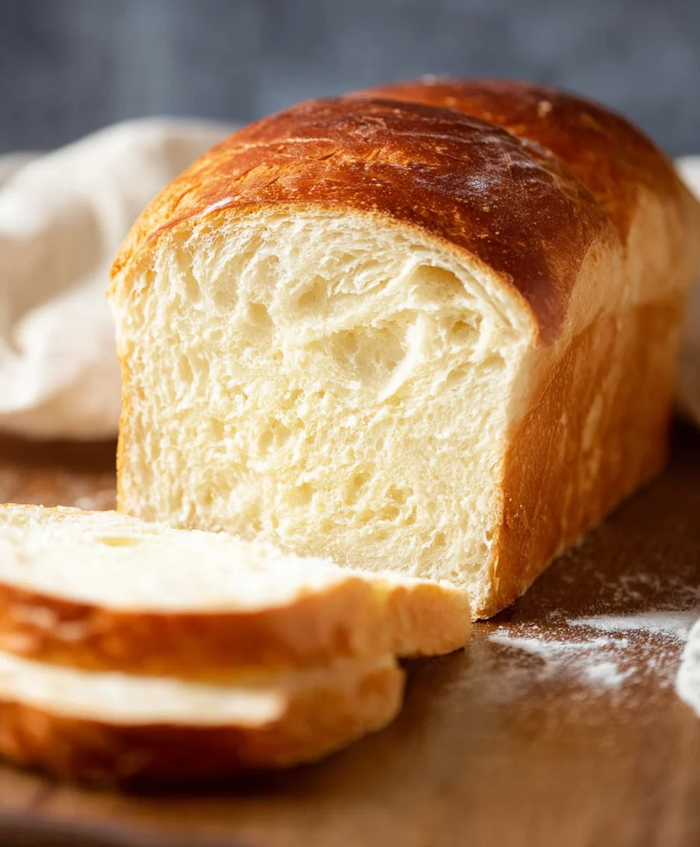 Easy Homemade White Bread Recipe-Soft & Fluffy