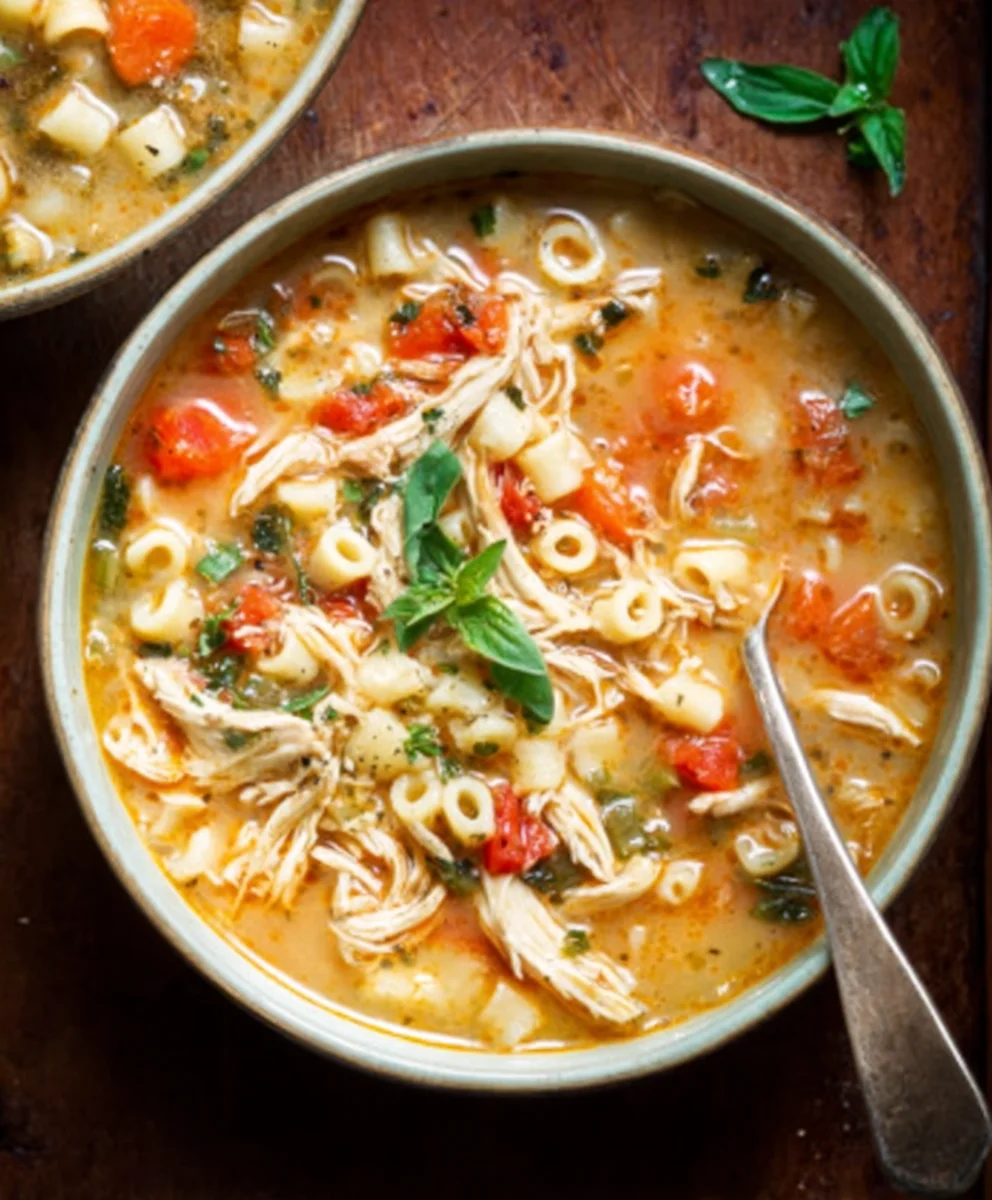 Flavorful Sicilian Chicken Soup - A Cozy Classic