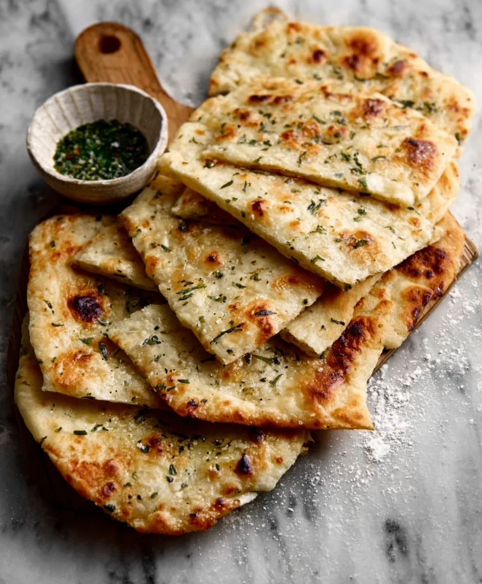 Easy Garlic Flatbread Recipe-Quick & Delicious Appetizer