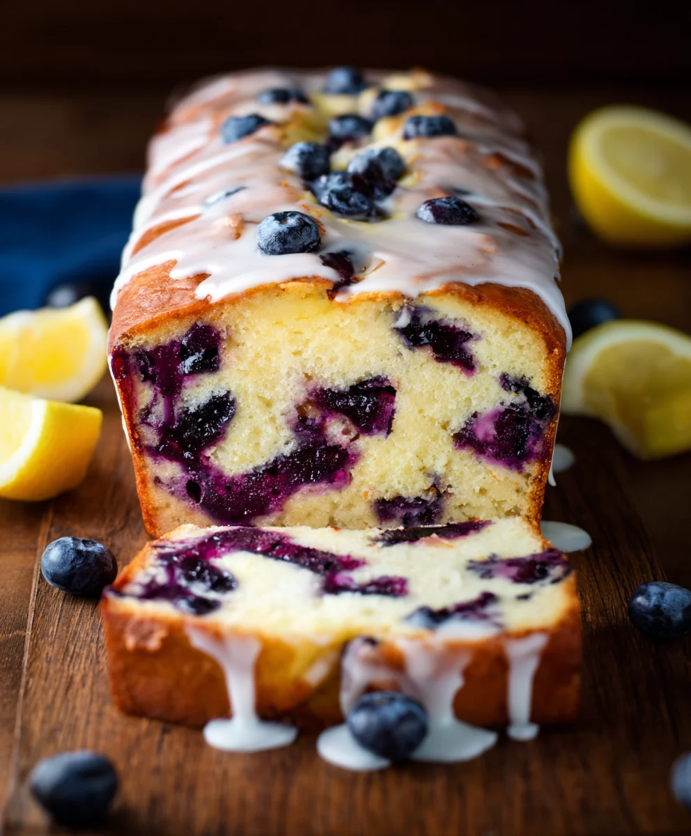 Lemon Blueberry Yogurt Loaf Recipe-Easy & Delicious