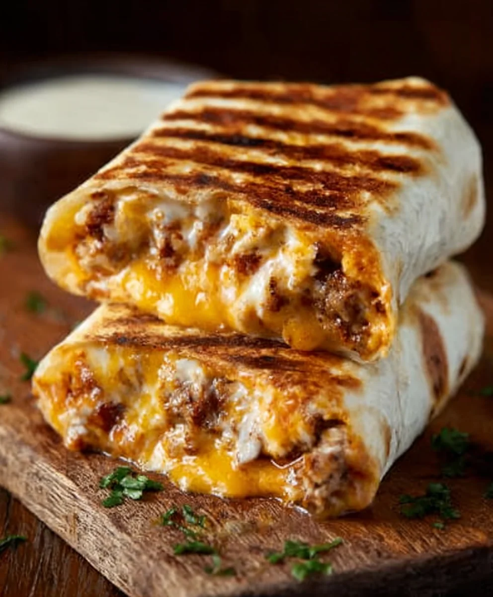 Ultimate Grilled Cheese Burrito Recipe - Easy & Delicious