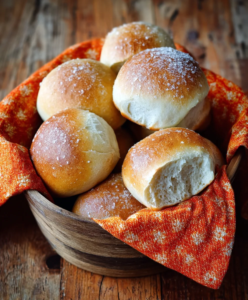Easy French Bread Dinner Rolls-Soft Fluffy Homemade Rolls