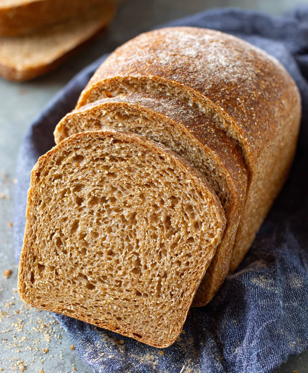 Simple Whole Wheat Bread - Delicious & Healthy Homemade