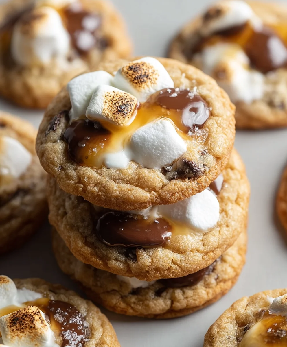 Gooey S'mores Cookies Recipe - Ultimate Campfire Treat