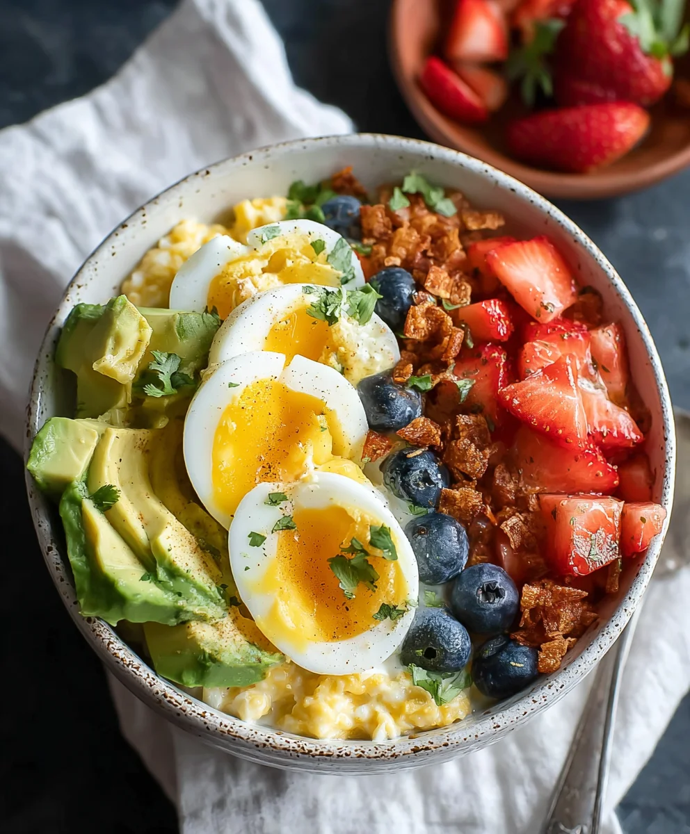 Speedy Beef Breakfast Bowl- Easy & Delicious