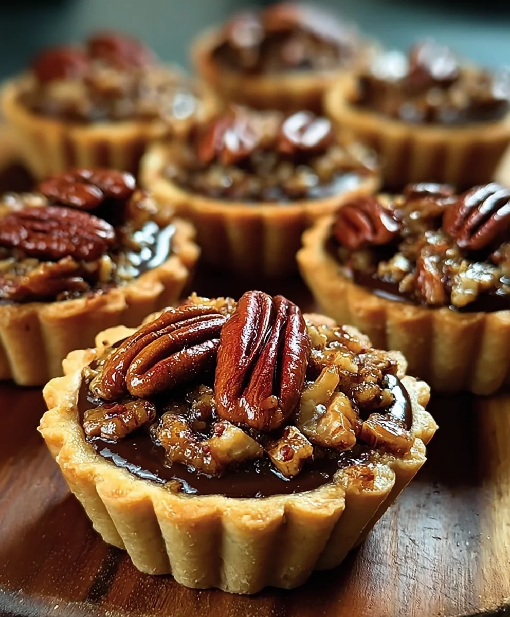 Easy Mini Pecan Tarts - Delicious Dessert Recipe