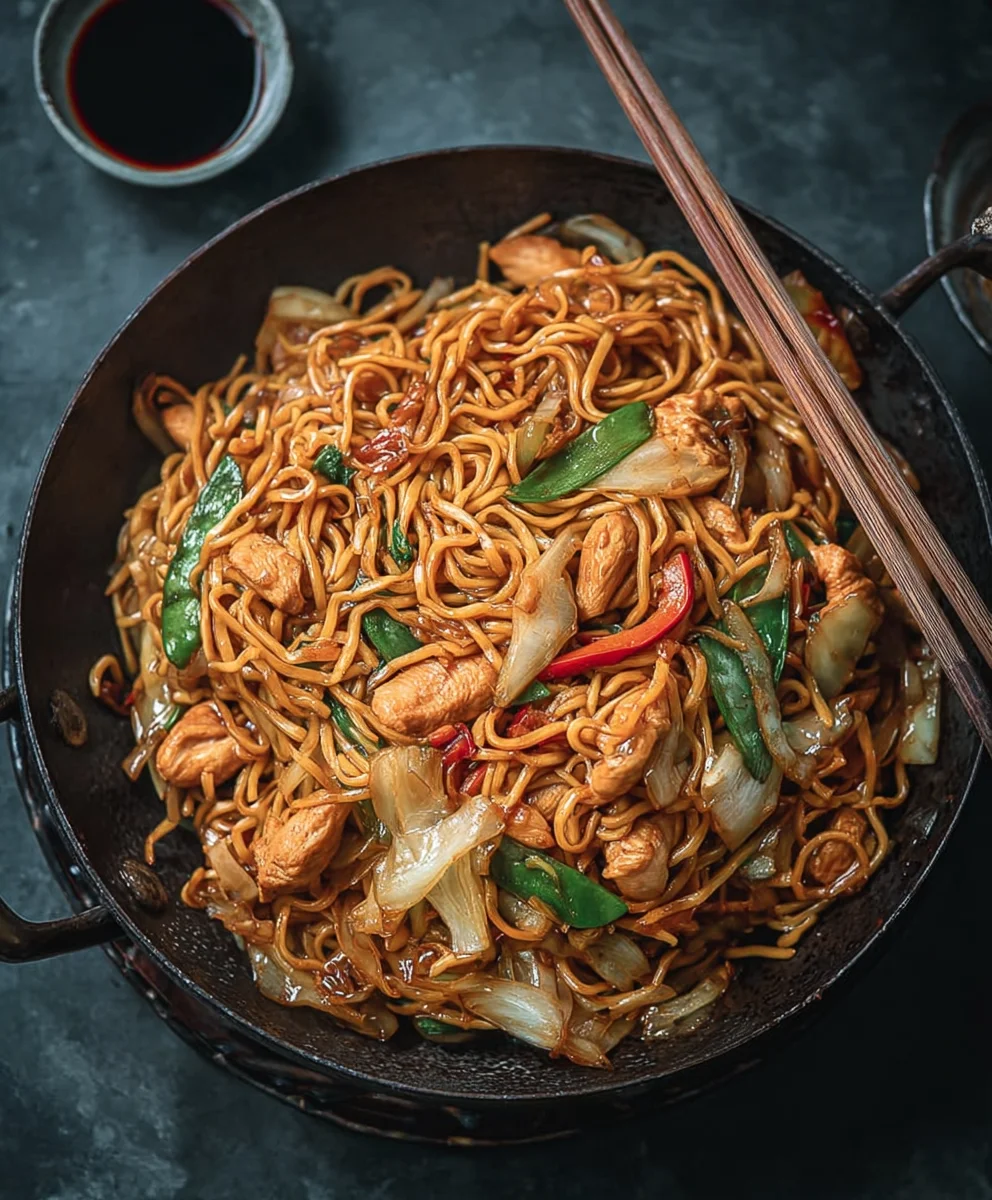 Easy Chicken Chow Mein Recipe - Authentic Flavor