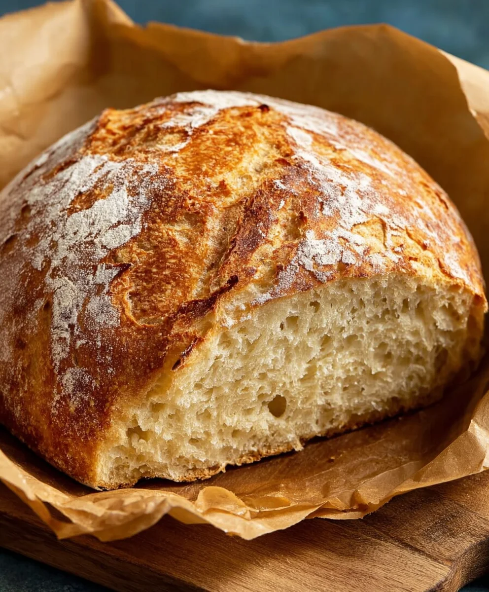 Easy No-Knead Bread Recipe - Simple Homemade Loaf