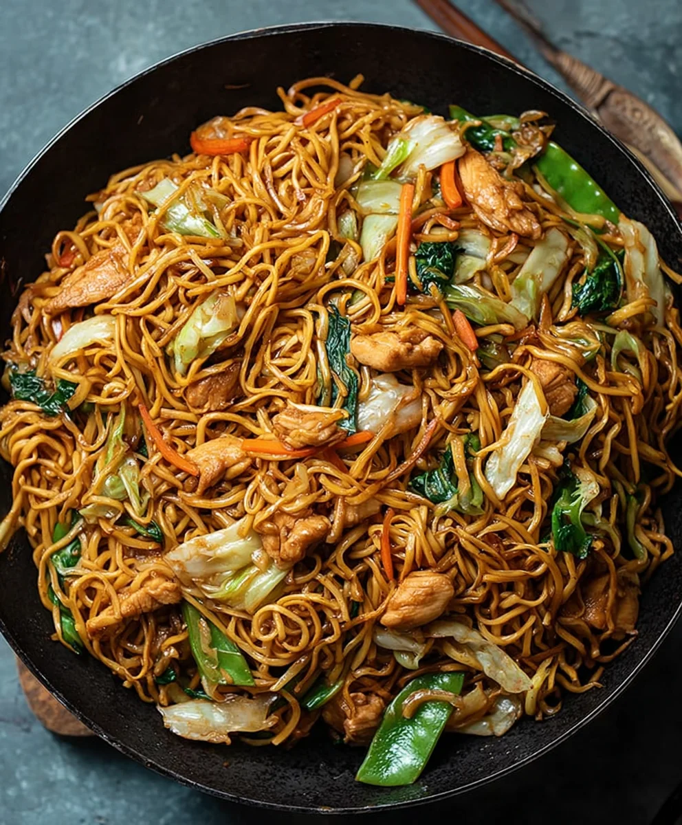 Easy Chicken Chow Mein Recipe - Authentic Flavor