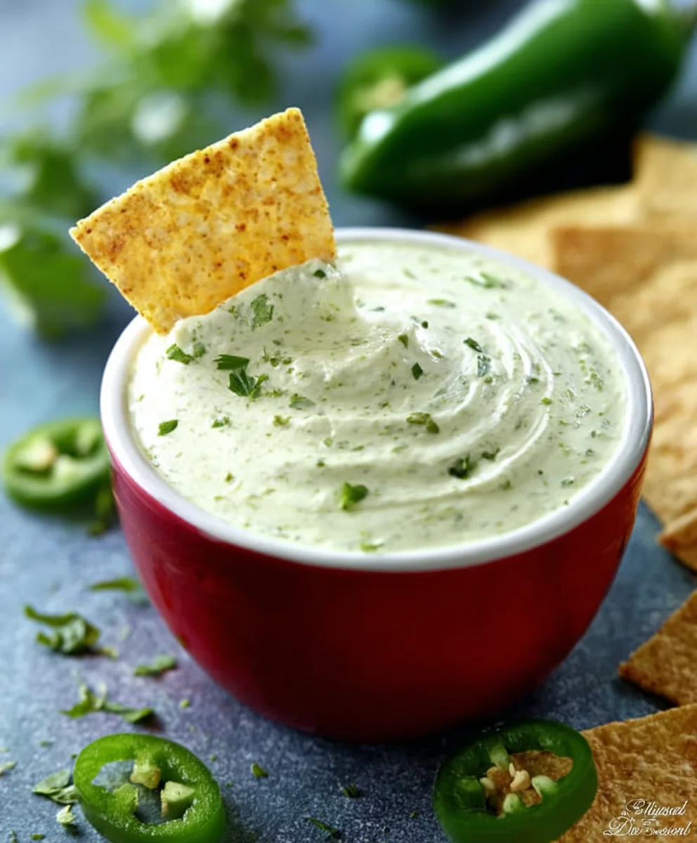 Copycat Chuys Creamy Jalapeno Dip Recipe-Easy & Delicious