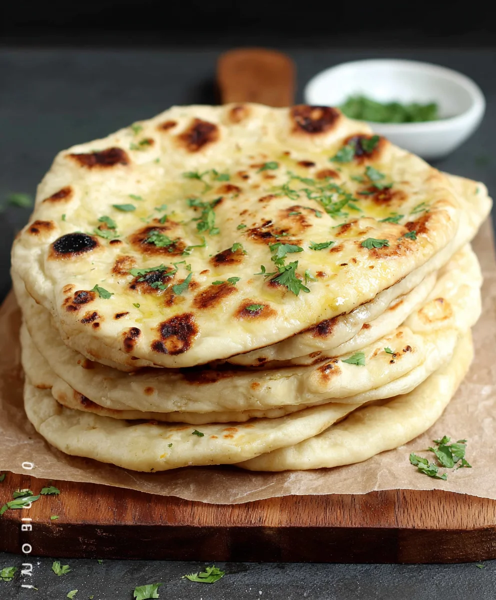 Easy Homemade Naan Bread Recipe - Soft & Chewy