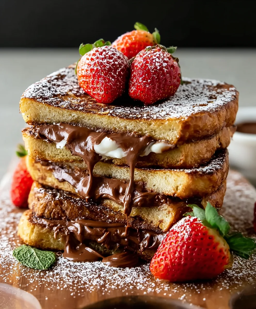 Decadent Nutella French Toast Recipe-Easy & Delicious