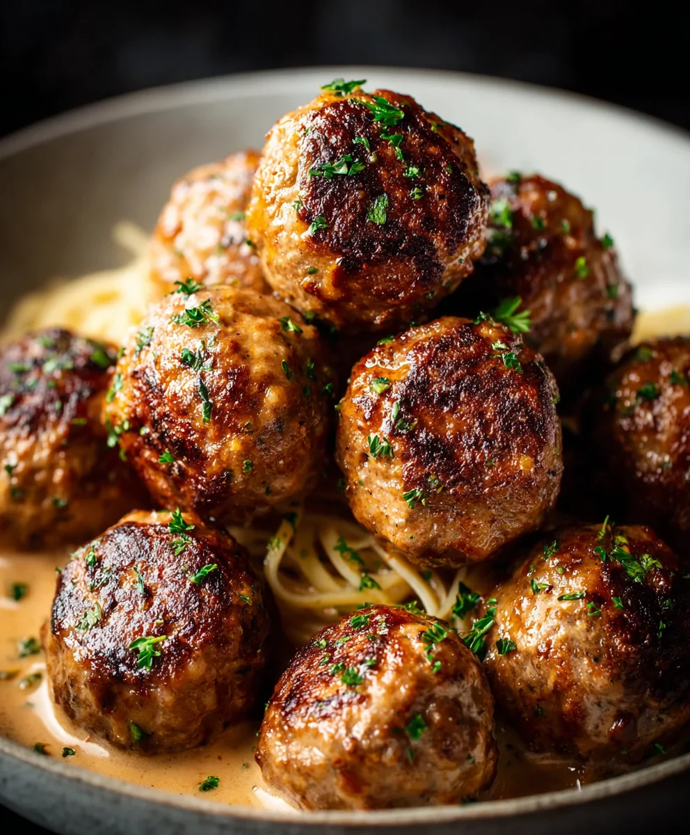 Beef and Apple Meatballs - Sweet & Savory Family Favorite