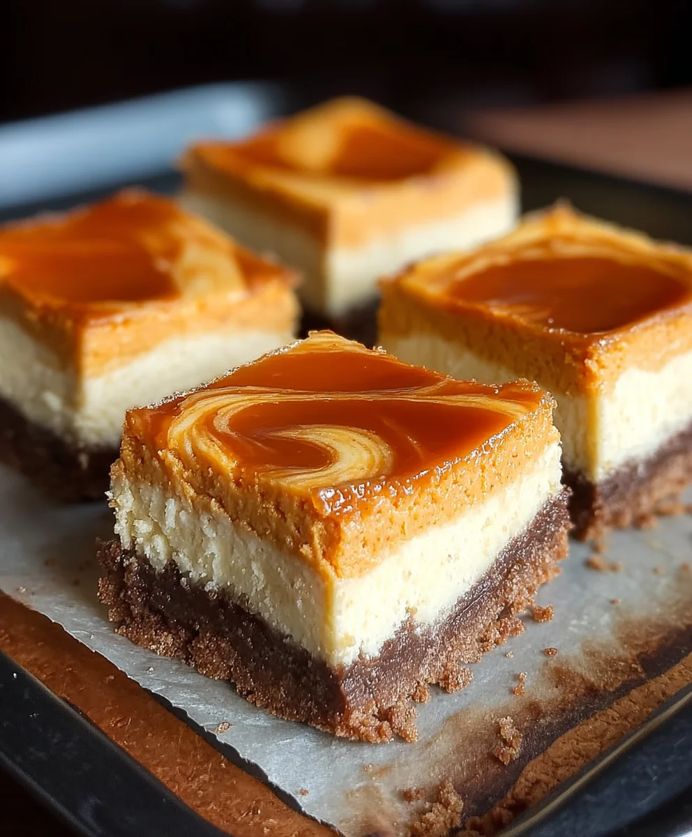 Sweet Potato Cheesecake Bars-Decadent Dessert