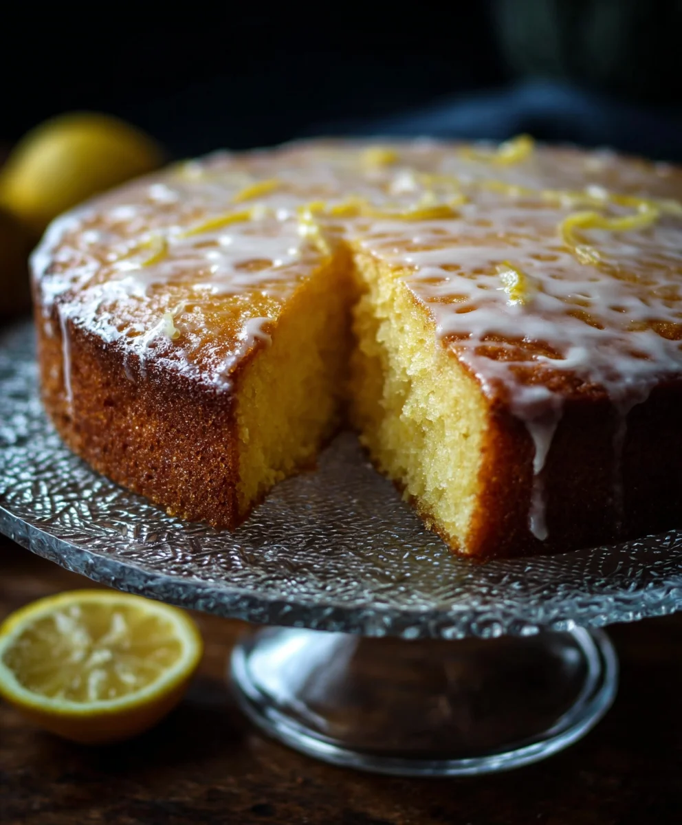 Ultimate Moist Zesty Lemon Cake Delicious Dessert