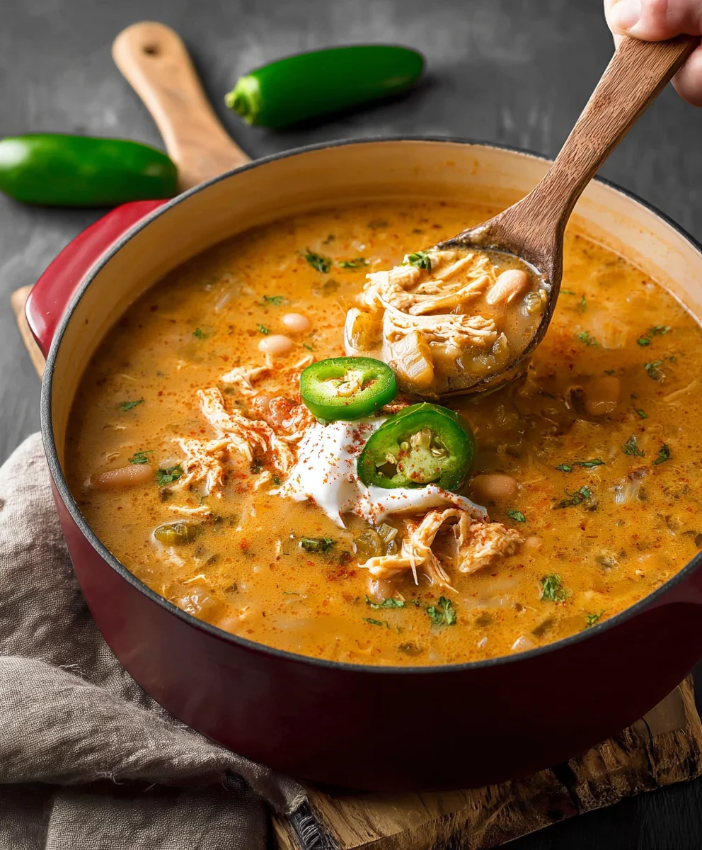 Hearty Cajun White Chicken Chili Recipe - Easy & Flavorful