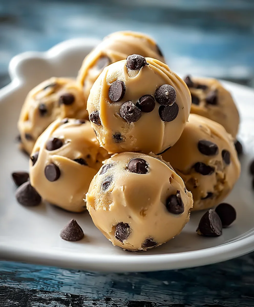 Frozen Greek Yogurt Peanut Butter Bites Chocolate Chips