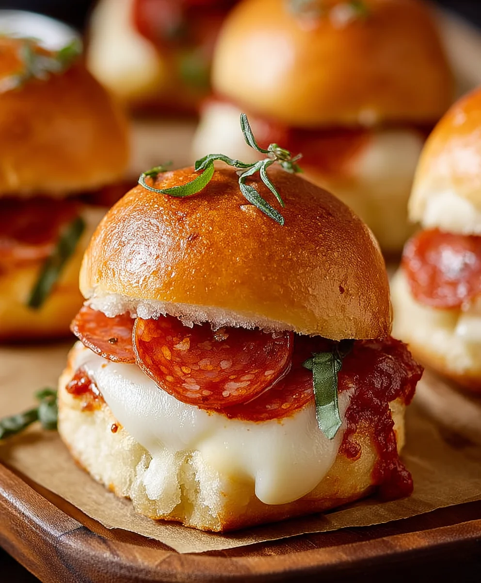 Easy Beef Pizza Sliders - Quick Family Dinner Idea