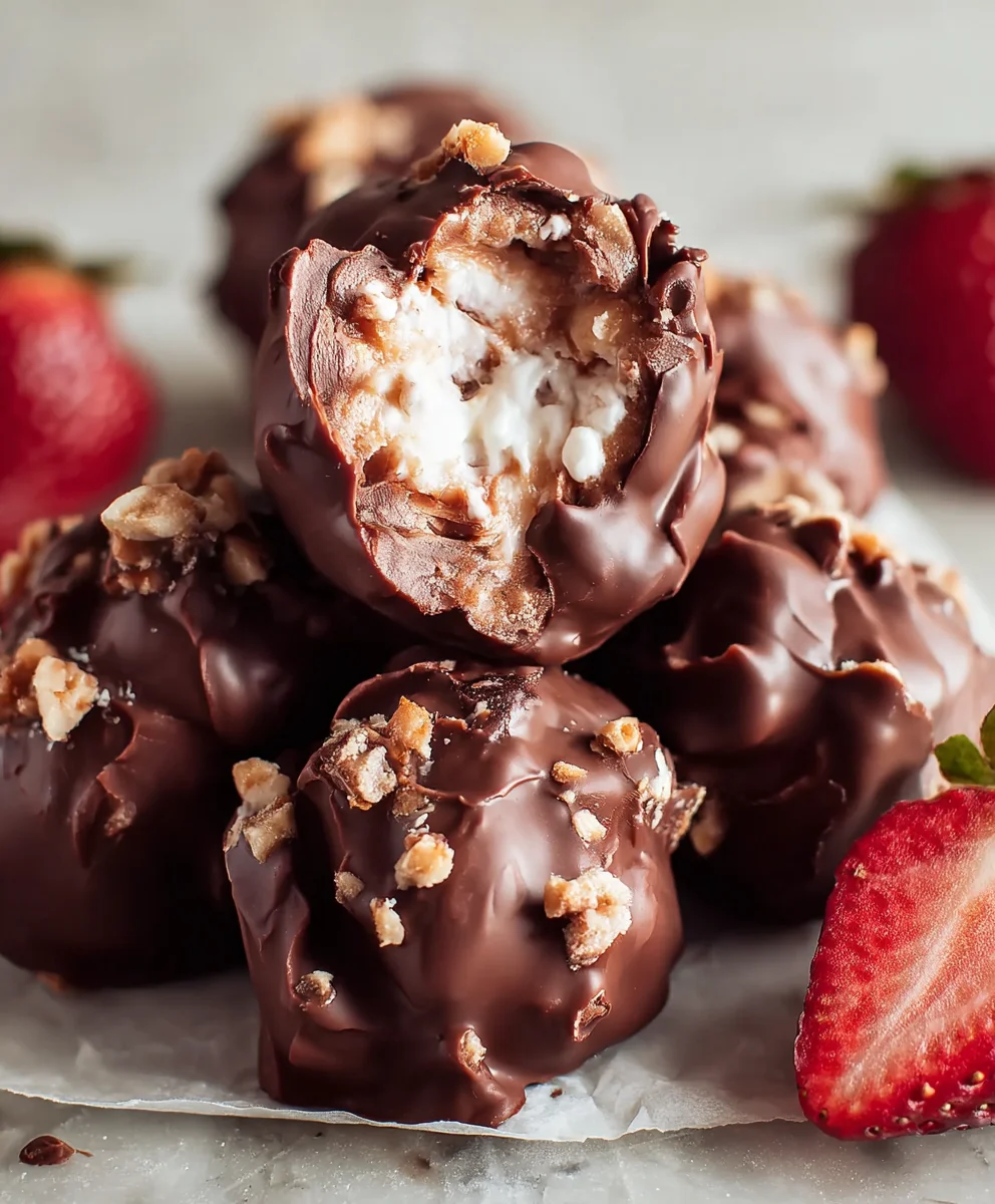 Easy Frozen Chocolate Yogurt Clusters Recipe