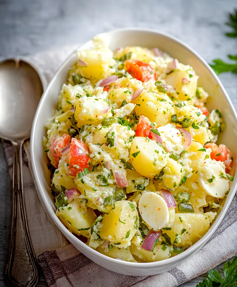 Best Italian Potato Salad - Easy & Delicious Recipe