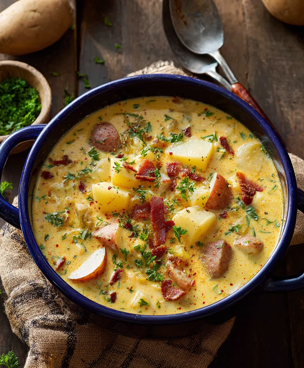 Cajun Potato Soup - Hearty & Flavorful Recipe