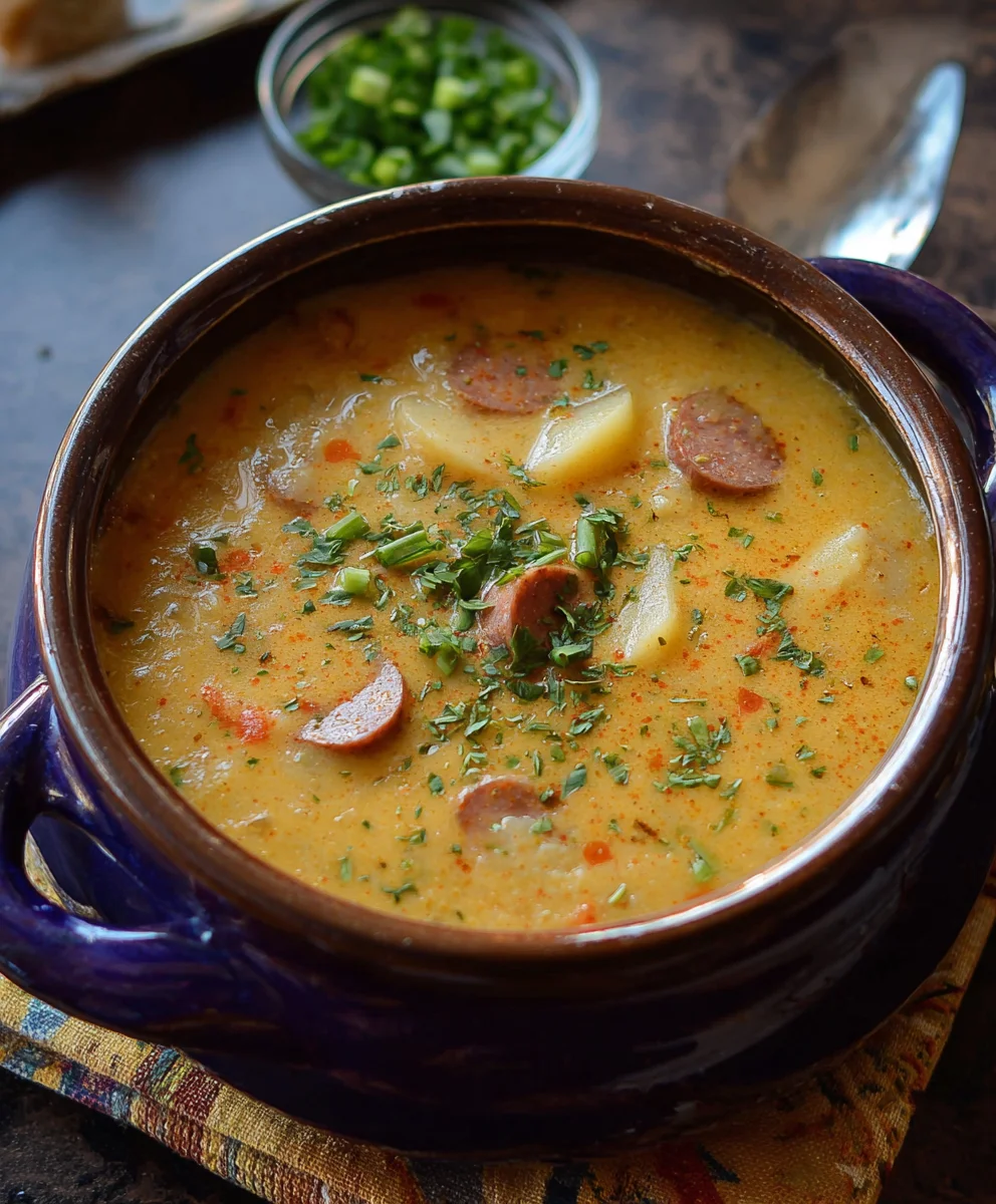 Cajun Potato Soup - Hearty & Flavorful Recipe