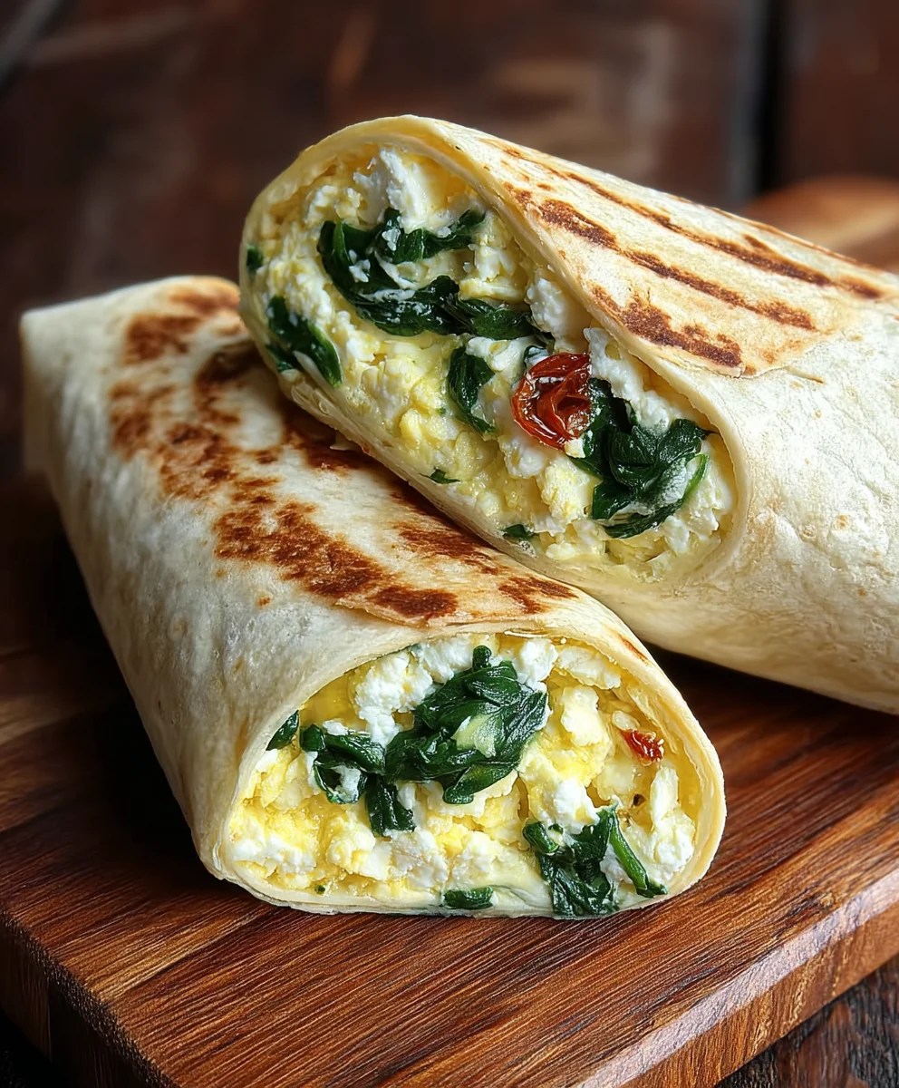 Copycat Starbucks Spinach Feta Egg White Wrap