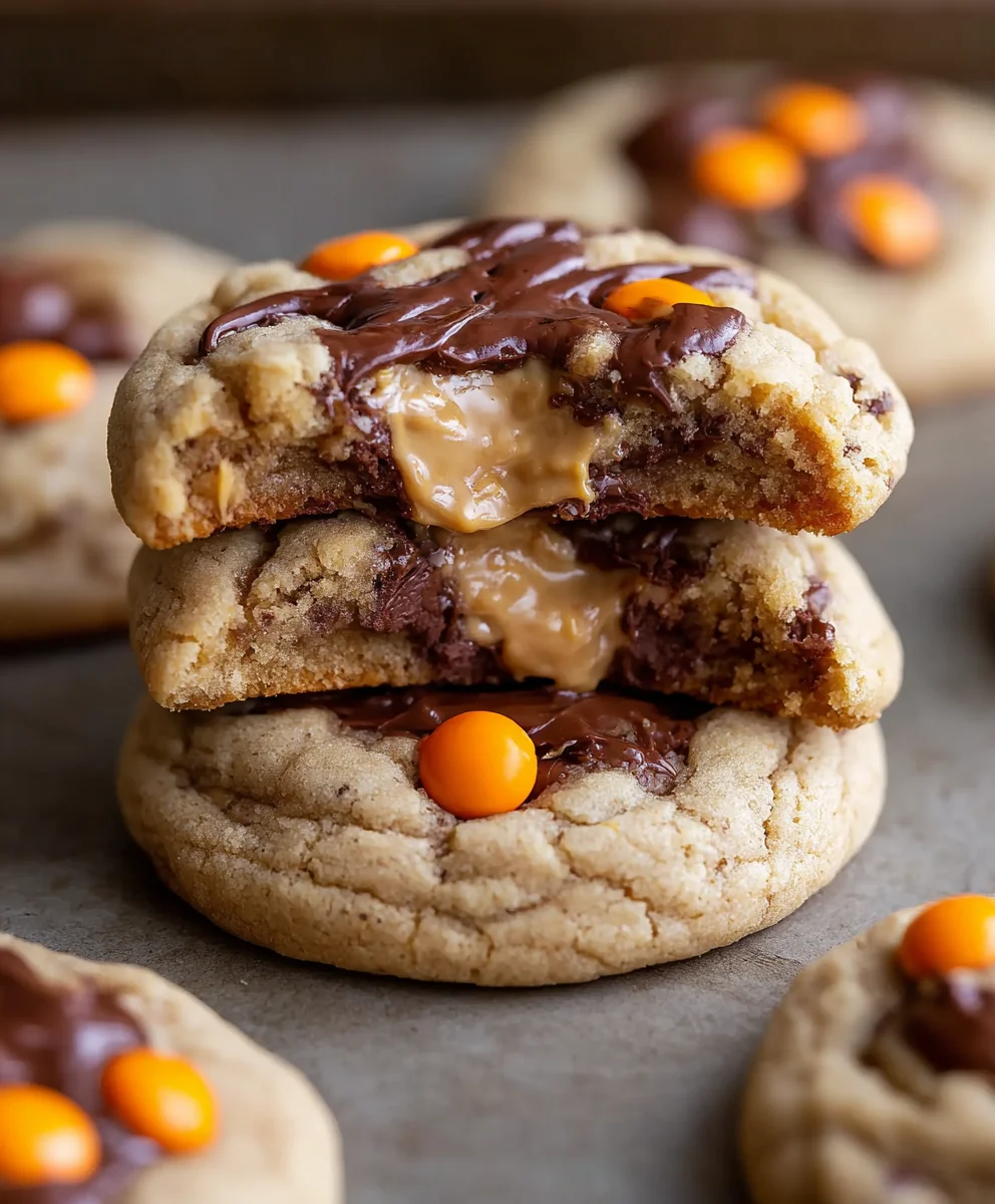 Reese's Cheesecake Cookies - Decadent Peanut Butter Bliss