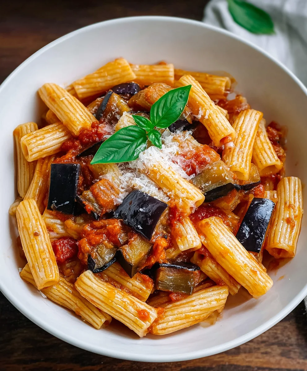 Authentic Pasta alla Norma - Sicilian Eggplant Dish