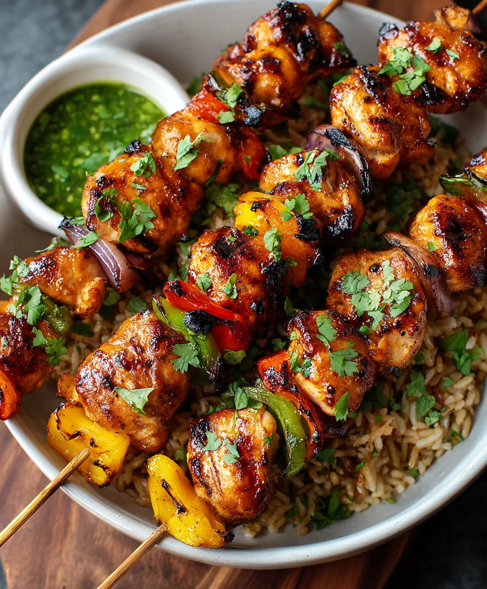 Easy Chicken Skewers Quick Dinners