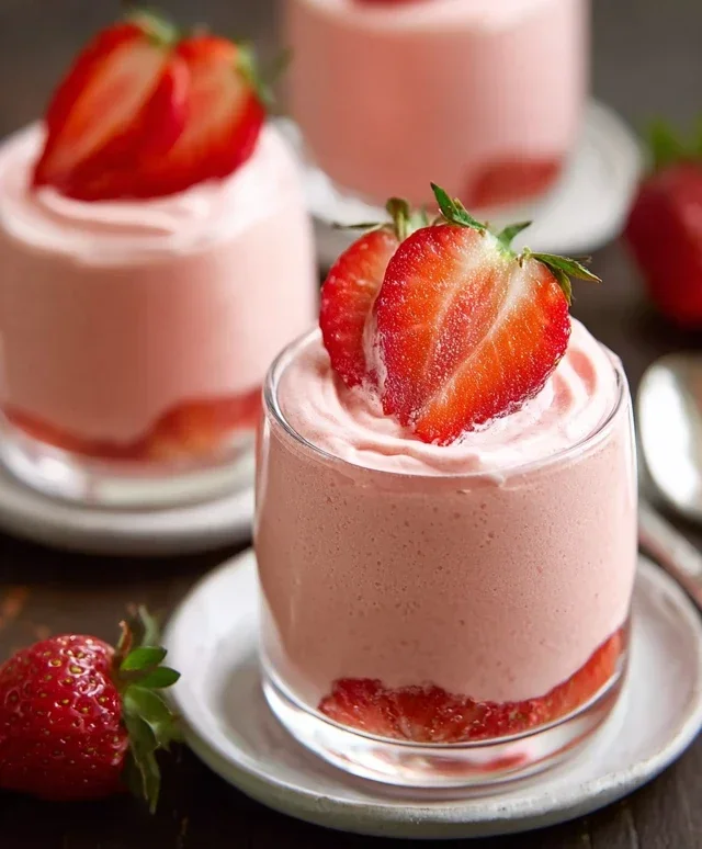 Strawberry Mousse
